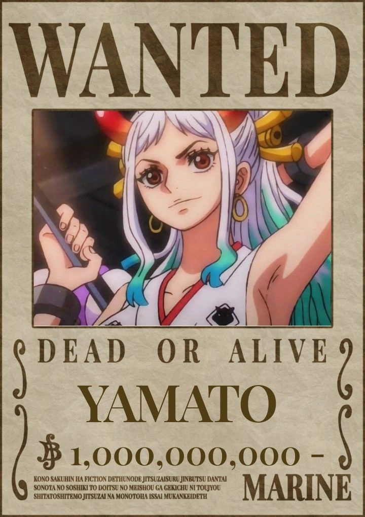 Wanted Yamato tấm truy nã bí ẩn khiến fan tò mò