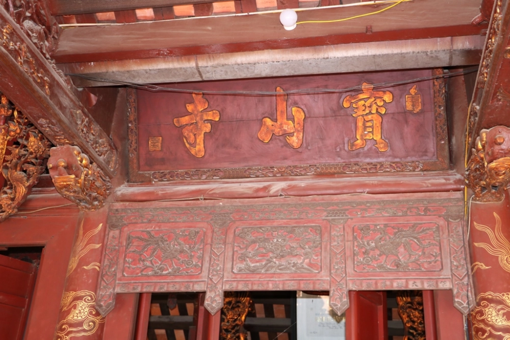 Hình ảnh Chùa Bà Đanh sống động thể hiện vẻ đẹp cổ kính