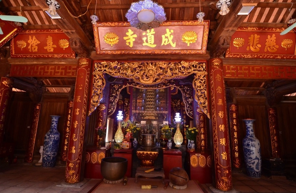 Lễ hội Chùa Đậu rộn ràng sắc màu tín ngưỡng dân gian