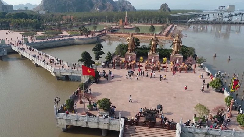 Khu di tích Bạch Đằng Giang nơi trở về với cội nguồn