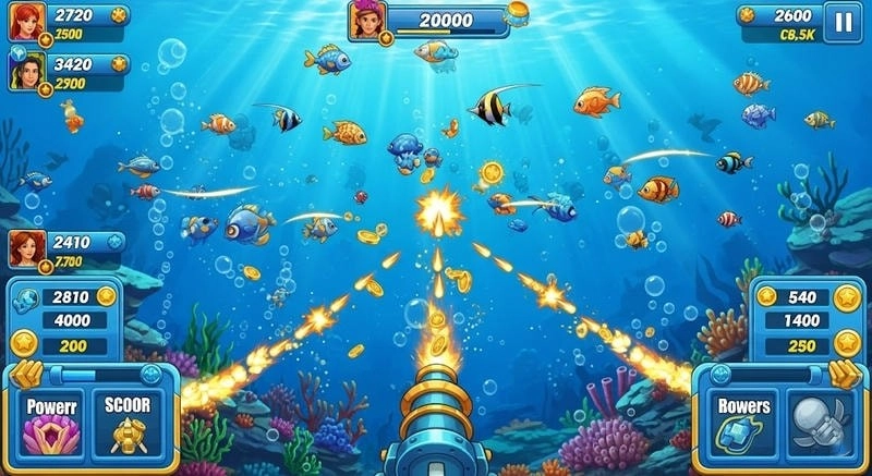 Sử dụng chiến thuật bắn cá tăng cường 