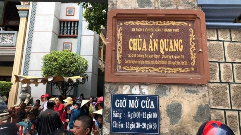 Địa chỉ chùa Ấn Quang thuận tiện cho khách thập phương