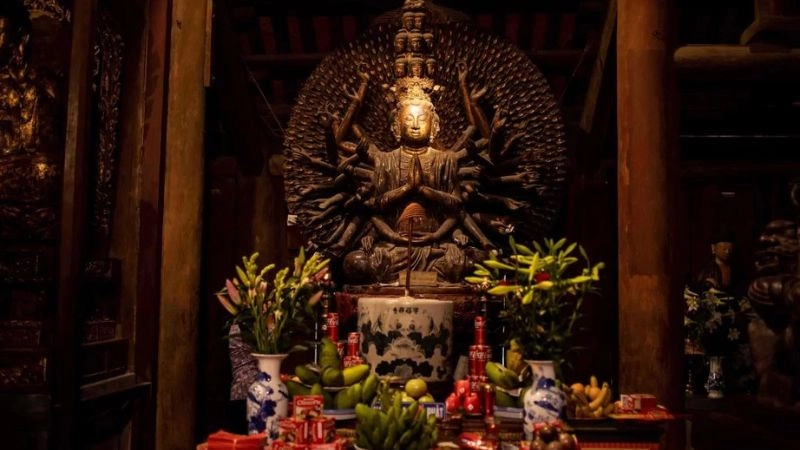 Kiến trúc Chùa Bút Tháp độc đáo hòa cùng văn hóa xưa