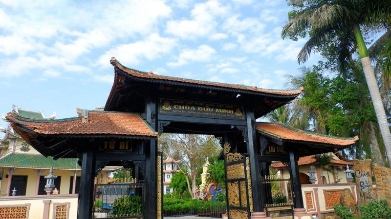 Chùa Bửu Minh Pleiku nổi bật với kiến trúc độc đáo