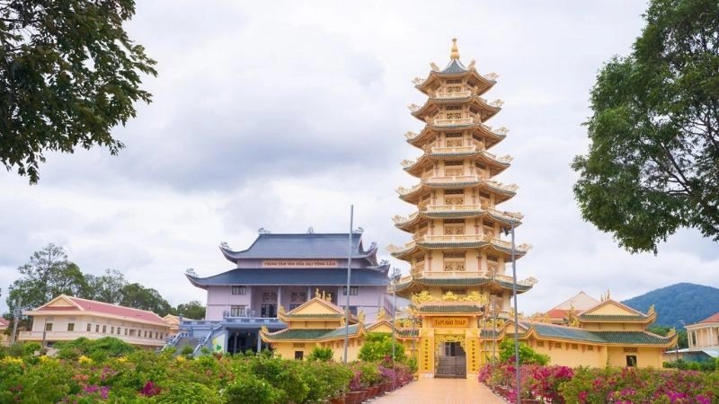 Chùa Đại Tòng Lâm Thiền không gian tĩnh lặng thiền định an nhiên