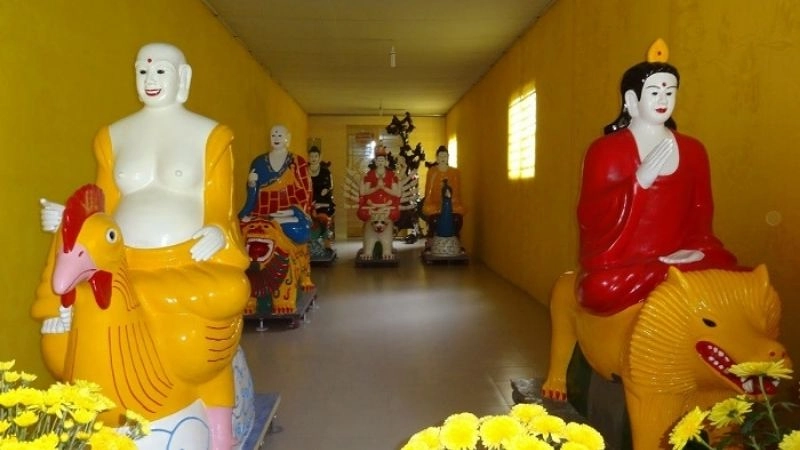 Kiến trúc Chùa Đất Sét Sóc Trăng độc đáo bậc nhất