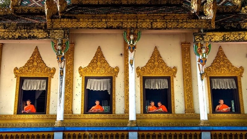 Kiến trúc Chùa Dơi Sóc Trăng mang đậm bản sắc Khmer