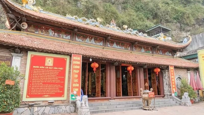 Chùa Long Tiên Quảng Ninh linh thiêng nổi bật thu hút du khách