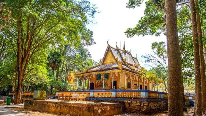 Hình ảnh chùa Mahatup Sóc Trăng choáng ngợp