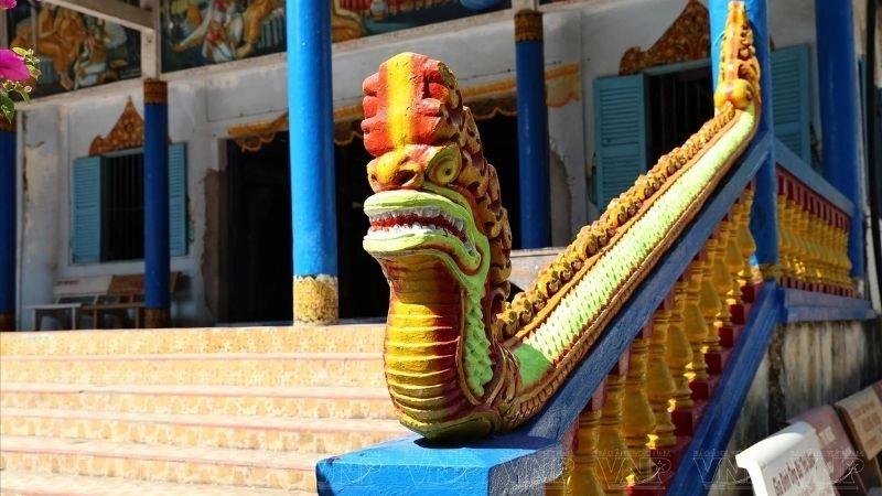 Hình ảnh chùa Mahatup đẹp uy nghi giữa thiên nhiên thanh tịnh