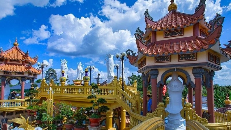 Chùa Phước Thành kiến trúc độc đáo mang đậm hồn Phật