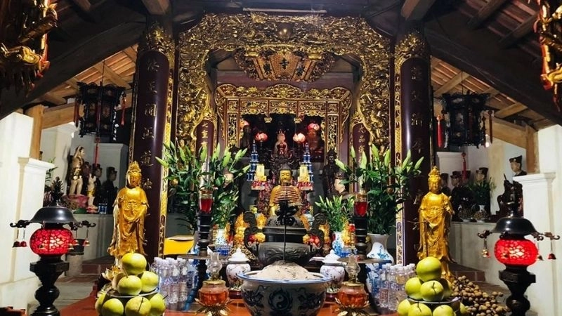 Chùa Sùng Hưng đường đi thuận tiện cho du khách viếng thăm