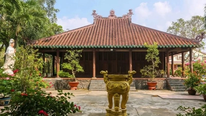 Hình ảnh Chùa Tôn Thạnh đẹp cổ kính 