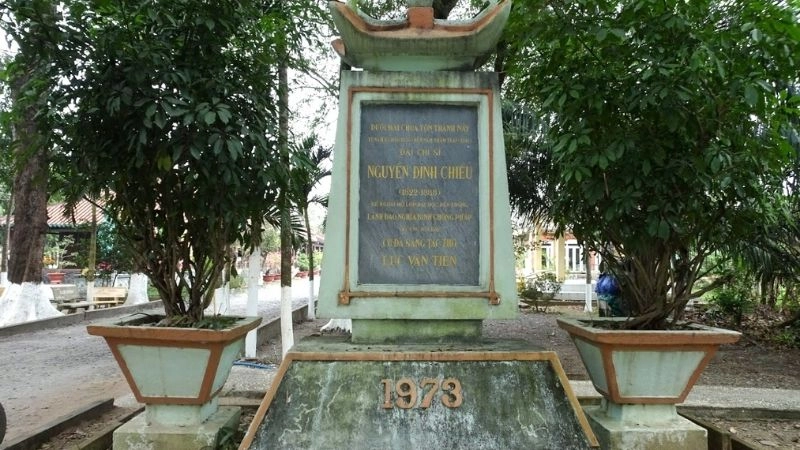 Địa chỉ chùa Tôn Thạnh thuận tiện cho khách thập phương