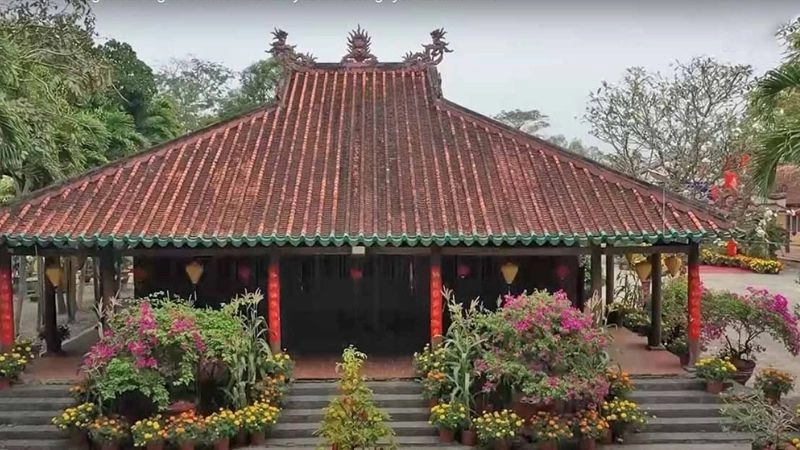 Kiến trúc chùa Tôn Thạnh độc đáo đậm nét truyền thống Việt