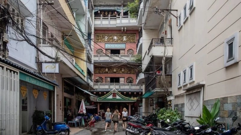 Hình ảnh chùa Vạn Phật độc đáo cuốn hút