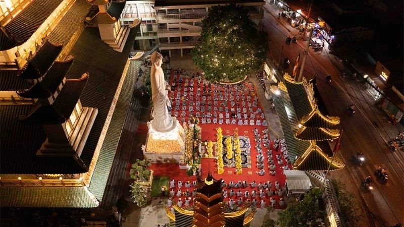 Chùa Vạn Phật Quận 5 ngôi chùa linh thiêng giữa lòng Sài Gòn