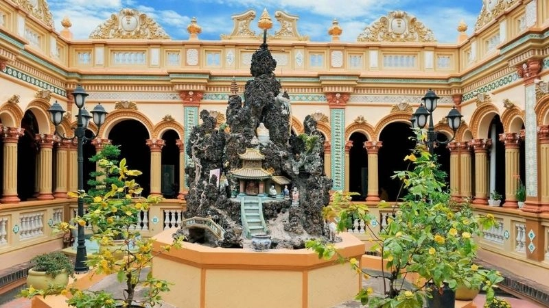 Hình ảnh chùa Vĩnh Tràng đẹp nao lòng