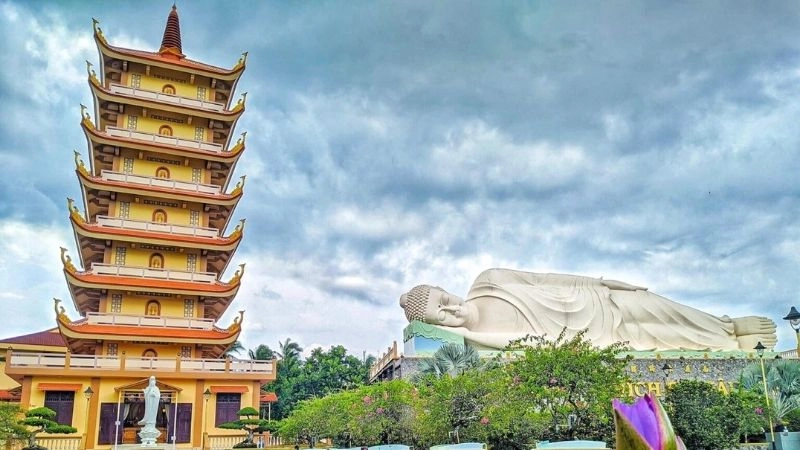 Chùa Vĩnh Tràng ở đâu điểm hành hương linh thiêng miền sông nước