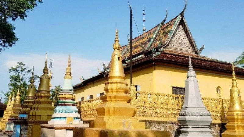 Chùa Xvayton hình ảnh đẹp thanh tịnh giữa thiên nhiên