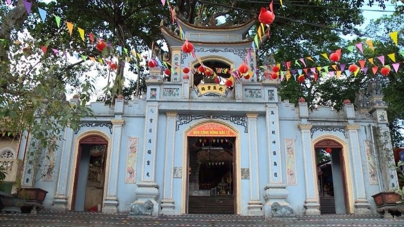 Lịch sử hình thành đền Bắc Lệ 