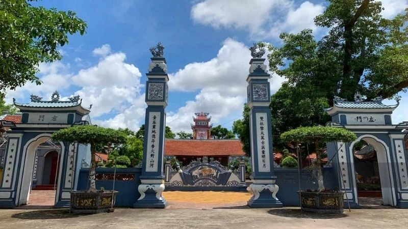 Lịch sử hình thành đền Cổ Trạch 