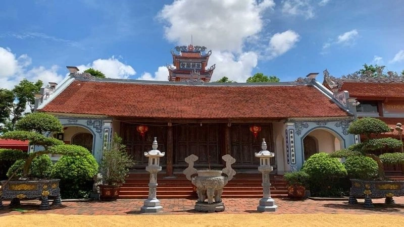 Hình ảnh đền Cổ Trạch đẹp hút hồn