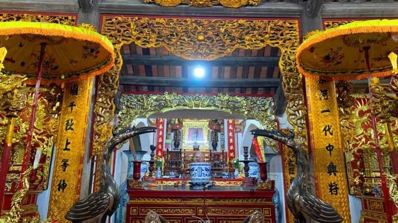 Kiến trúc đền Cố Trạch cổ kính đầy uy nghi