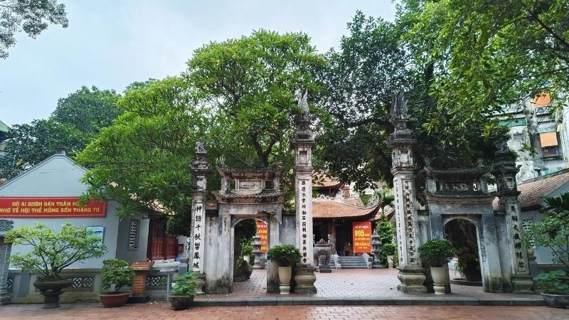 Hình ảnh đền Đồng Cổ trong từng khoảnh khắc