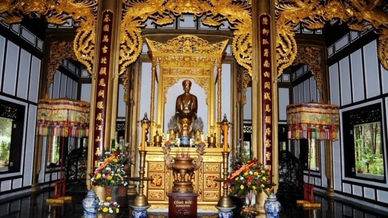 Lễ hội đền Huyền Trân trang nghiêm tưởng nhớ bậc tiền nhân