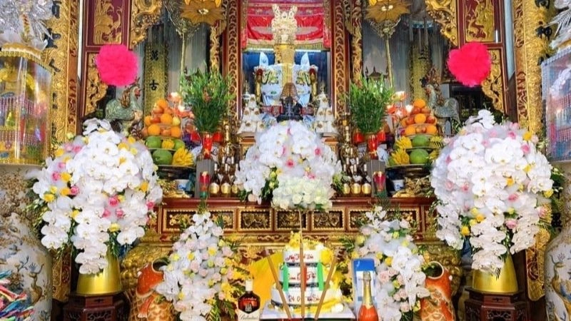 Lễ hội đền Lảnh Giang rộn ràng sắc màu truyền thống