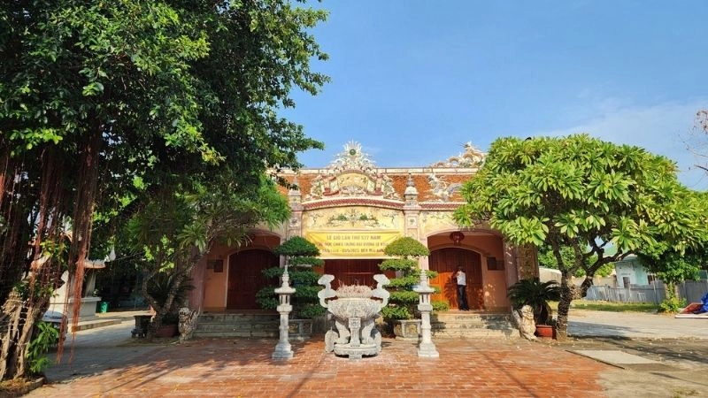 Hình ảnh đền thờ Lê Khôi mang vẻ cổ kính