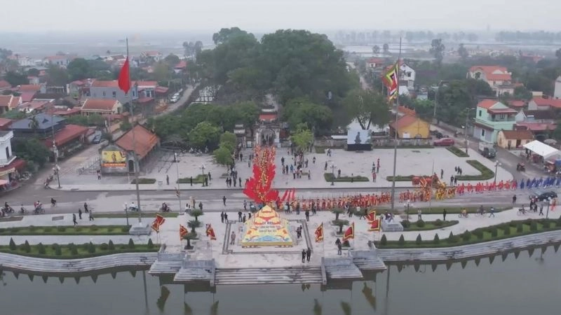 Đền Trần Thương Hà Nam ảnh lưu giữ nét linh thiêng
