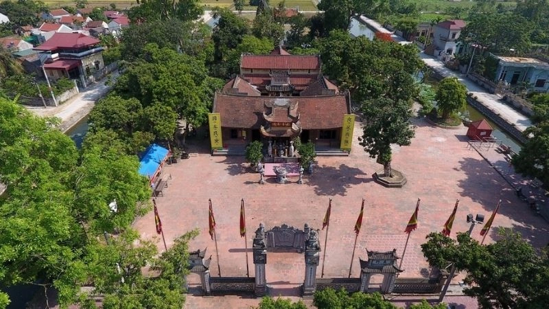 Hình ảnh đền Trần Thương cùng kiến trúc cổ kính