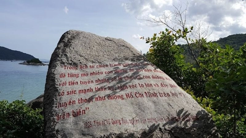 Di tích tàu không số Vũng Rô minh chứng hào hùng