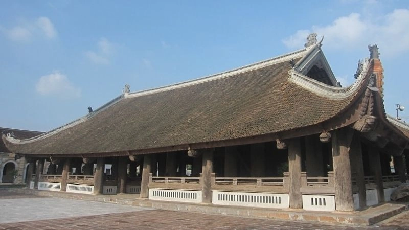 Đình Chu Quyến thôn Chu Quyến Ba Vì Hà Nội linh thiêng