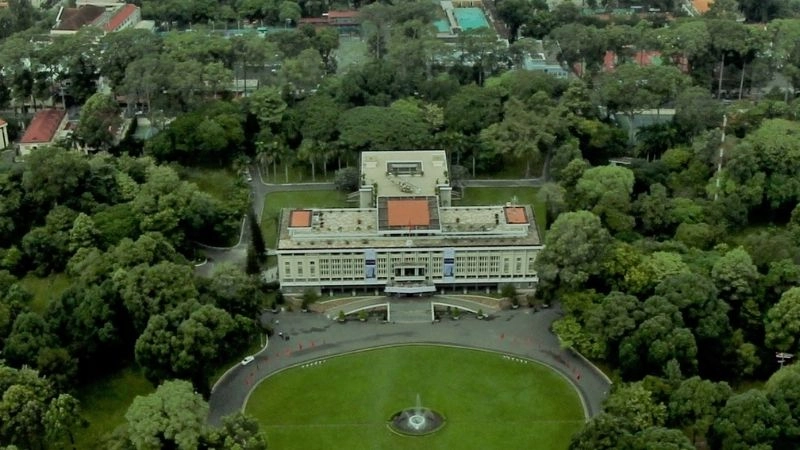 Hình ảnh Dinh Độc Lập khiến du khách trầm trồ 