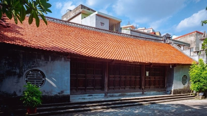 Hình ảnh của Đình Hàng Kênh ghi lại nét xưa cũ