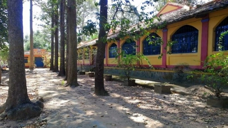 Hình ảnh đình Phú Lễ mang giá trị nghệ thuật