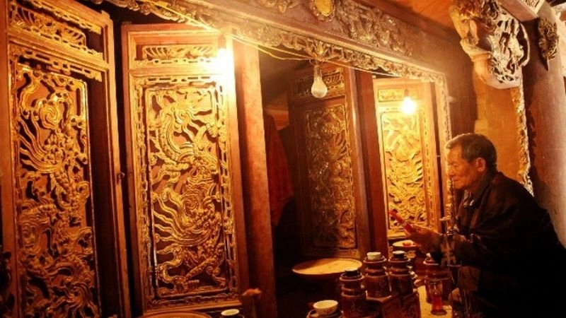 Kiến trúc Đình Tây Đằng độc đáo hòa quyện nét Á Đông