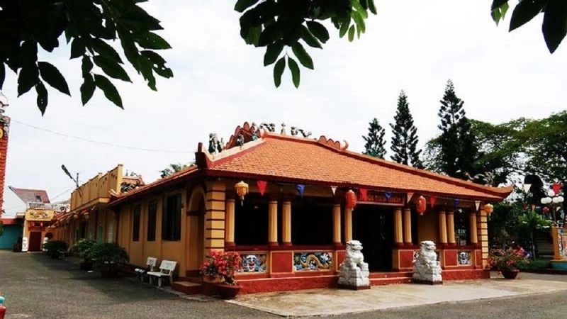 Hình ảnh đình Thắng Tam với kiến trúc cổ truyền