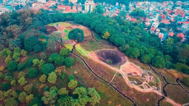 Hình ảnh khu di tích Đồi A1 đầy ấn tượng