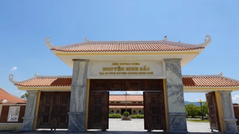 Hình ảnh khu di tích Nguyễn Sinh Sắc giàu cảm xúc