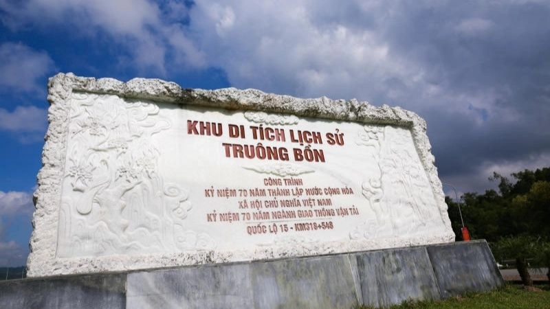 Hình ảnh khu di tích Truông Bồn khắc sâu ký ức