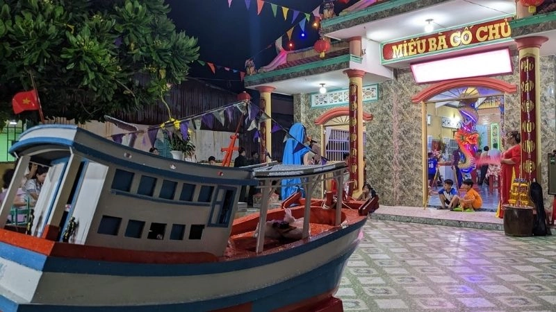 Miếu Bà Cố Chủ Kiên Giang điểm tựa tâm linh ngư dân