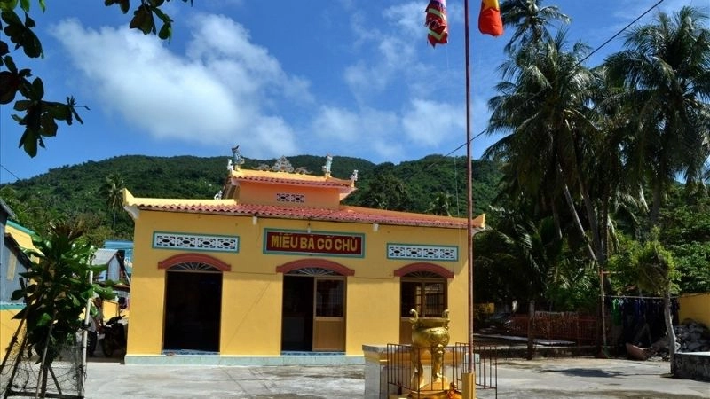 Miếu Bà Cố Chủ Hòn Sơn Rái tín ngưỡng linh thiêng