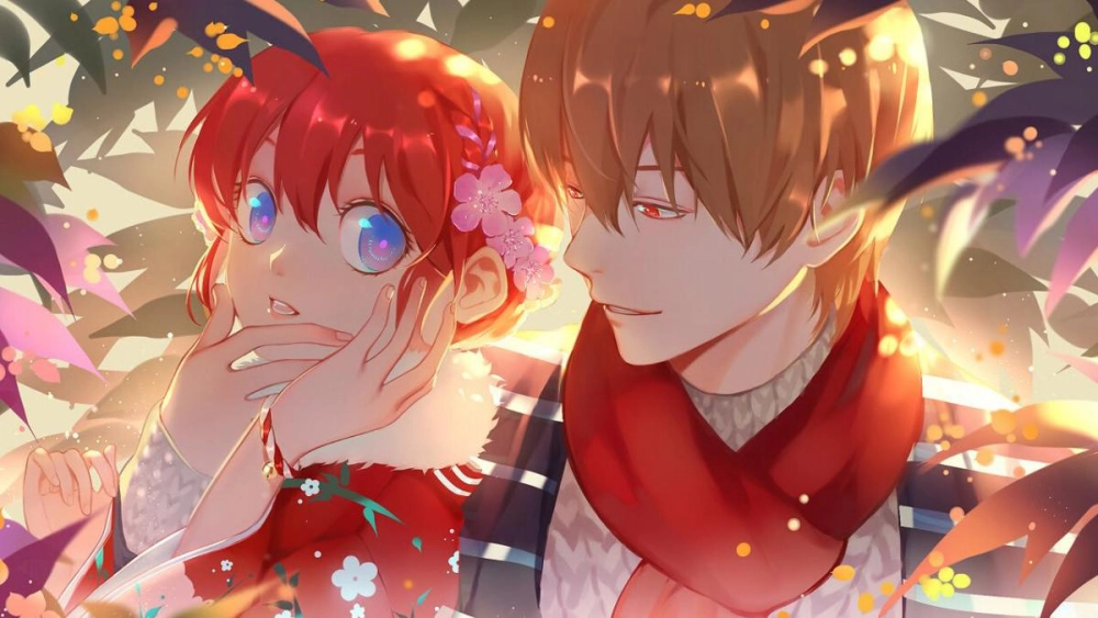 Avatar 2 người nam nữ khoảnh khắc ngọt ngào