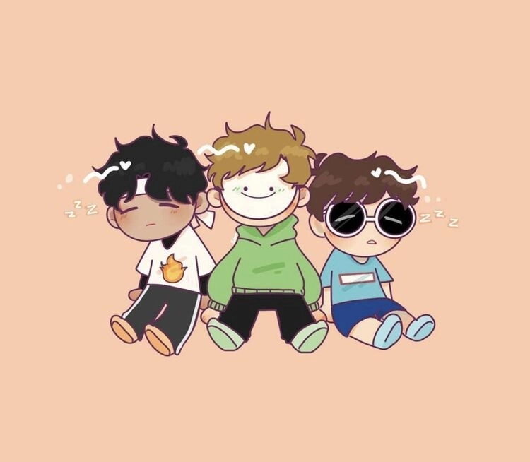 Ảnh đại diện nhóm 3 người phong cách tinh tế