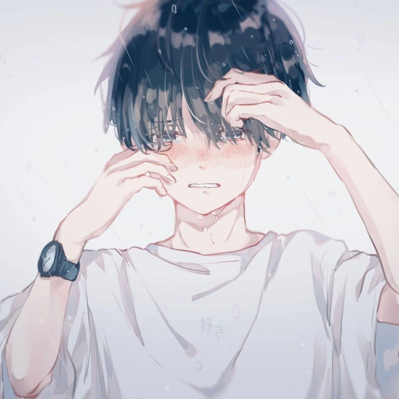 Avatar anime nam buồn mạnh mẽ pha chút cô đơn