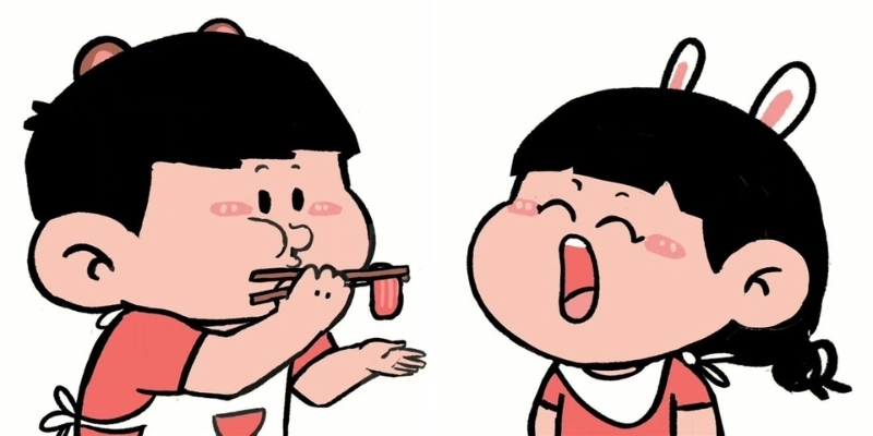 Ảnh cặp đôi dễ thương lan tỏa niềm vui cho mọi người